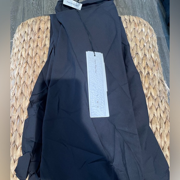 THERE WAS ONE TUNIC LONG DRESS BLACK - Picture 6 of 8